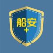 旗帜船安+ Logo